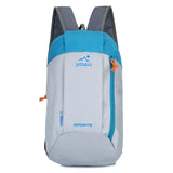 10L Waterproof Travel Hiking Bag Zipper Adjustable Belt Camping Knapsack