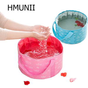 Women's Portable Folding Bucket Bag for Travel