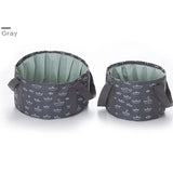 Women's Portable Folding Bucket Bag for Travel