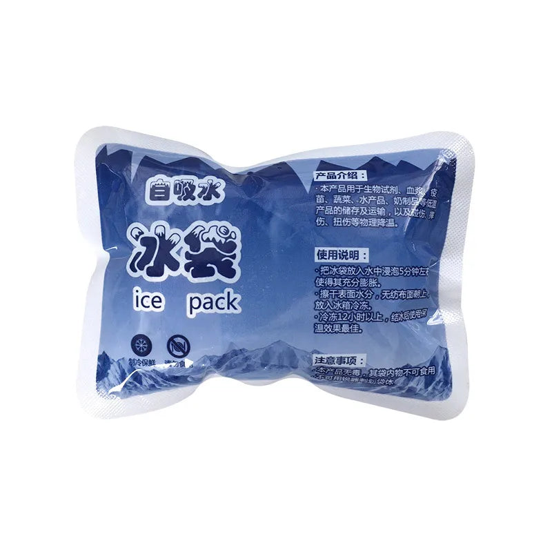 10PC Reusable Ice Packs for Pain Relief and Food Preservation