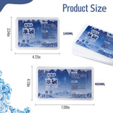 10PC Reusable Ice Packs for Pain Relief and Food Preservation