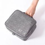 10PCS Portable High Capacity Makeup Bag Travel Wash Pouch Storage