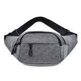 Waterproof Oxford Waist Pack Male Travel Running Belt Waist Bag