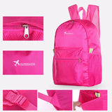 10PCS Foldable Nylon Travel Daypack Sports Camping Bag Unisex Bagpack