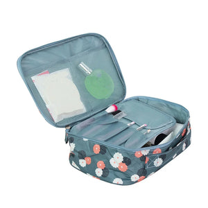 10PCS Travel Women Make up Bag Cosmetic Toiletry Pouchs Storage Large Capacity