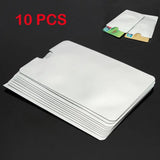 10PCS RFID Blocking Card Sleeve Waterproof Aluminum Foil Holder