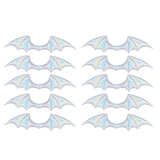 10Pcs Bat Wings Appliques Patch for Halloween Hairpin DIY Crafts