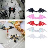 10Pcs Bat Wings Appliques Patch for Halloween Hairpin DIY Crafts