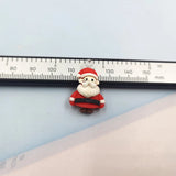 10Pcs Christmas Charms DIY Earring Resin Pendant C1072