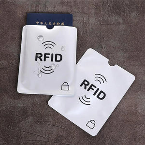 10Pcs/Lot Anti Theft Credit Card Protector RFID Blocking Cardholder Wallet