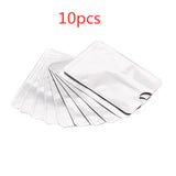 10pcs RFID Sleeve Protector Anti Theft Credit Card Holder