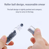 10pcs Healing Crystal Roll-On Essential Oil Bottles with Semiprecious Stones