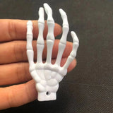 10pcs Halloween Skeleton Hand Figurine Pendant Decoration