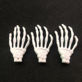 10pcs Halloween Skeleton Hand Figurine Pendant Decoration