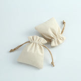 10pcs Cotton Jewelry Bags Necklace Earring Ring Pouch for Wedding