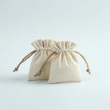 10pcs Cotton Jewelry Bags Necklace Earring Ring Pouch for Wedding