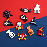 10pcs Halloween Resin Flatback Patch for DIY Phone Case Hairpin Earrings