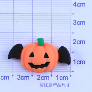 10pcs Halloween Resin Flatback Patch for DIY Phone Hairpin Earrings R176