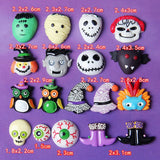 10pcs Halloween Skull Mummy Resin Patch for DIY Crafts R57