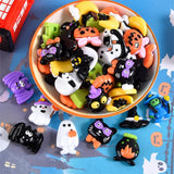 10pcs Halloween Ghost Skull Spider Resin Patch DIY Craft Making R178