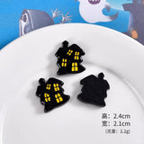 10pcs Halloween Ghost Skull Spider Resin Patch DIY Craft Making R178