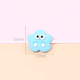 10pcs Halloween Monster Resin Patch DIY Phone Hair Earrings Charms
