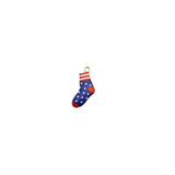 10pcs Enamel Striped Socks Pendants Charms Metal Charms DIY Earring Accessories