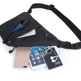 Anti-theft Waterproof Waist Bag Sling Crossbody Pouch
