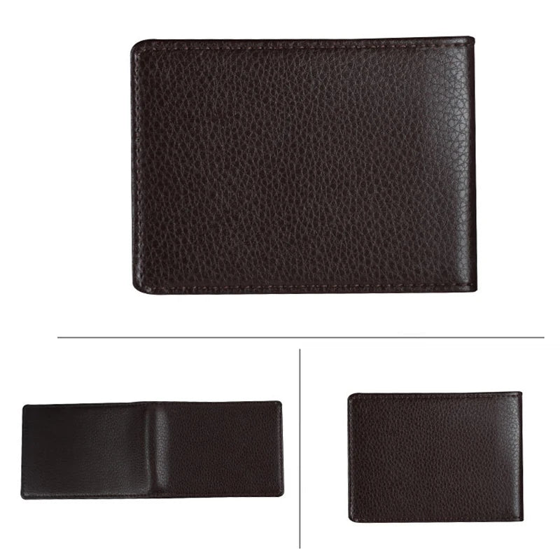 Driver Holder Pu Leather Cover Car Driving Documents Business Id Pass Wallet