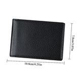 Driver Holder Pu Leather Cover Car Driving Documents Business Id Pass Wallet