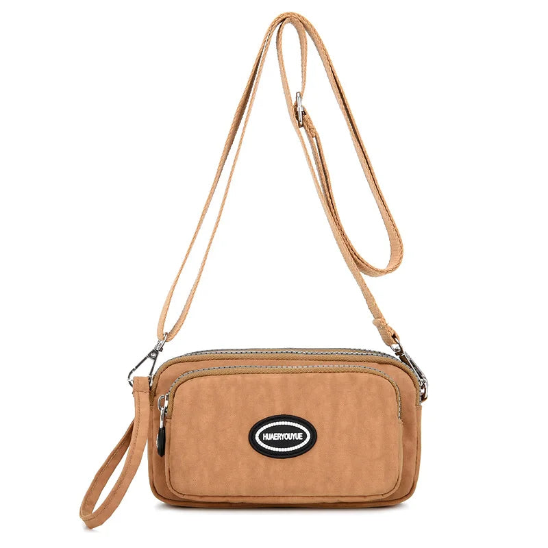 11 Colors Nylon CrossBody Bag for Women Waterproof Shoulder Messenger Bag