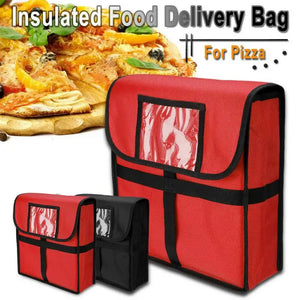 11 Inches Insulated Pizza Bag Waterproof Case Food Storage 33 x 33 x 11 cm