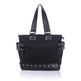 Canvas Rivet Large Tote Bag Lady Shoulder Bag