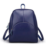 Lady Leather Backpack Female Leisure Bag