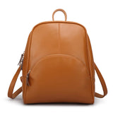 Lady Leather Backpack Female Leisure Bag