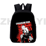 3D Anime Chainsaw Man Backpack for Teenage Girls School Bags for College