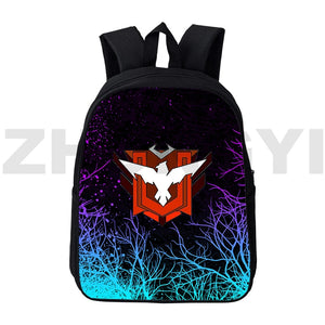 12/16 Inch Game Fire Garena 3D Backpack Daily Travel Shoulder Handbag
