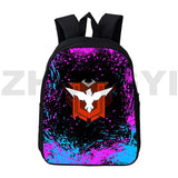 12/16 Inch Game Fire Garena 3D Backpack Daily Travel Shoulder Handbag