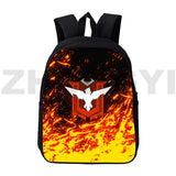 12/16 Inch Game Fire Garena 3D Backpack Daily Travel Shoulder Handbag