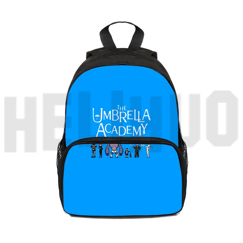 12/16 Inch Umbrella Academy Backpack for Boys Girls School Bag Teenagers Harajuk