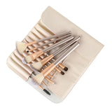 Make-Up Brushes Bag Travel Organizer Makeup Tools Protector Rolling Pouch