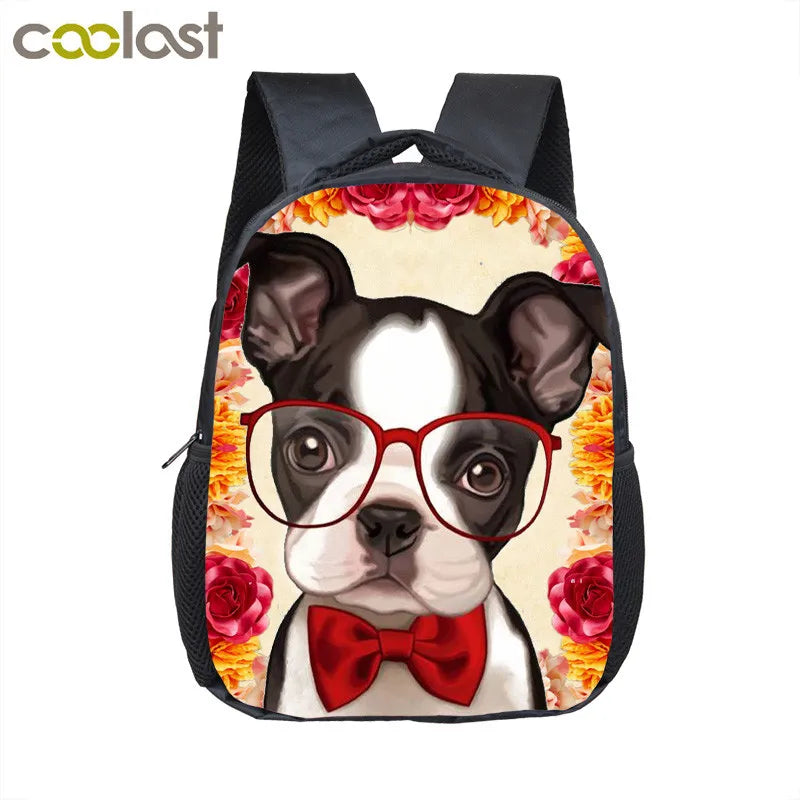 12 Inch Animal Small Backpack Kids School Bag