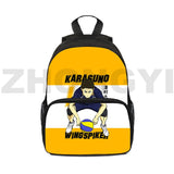 12 Inch Fly High Haikyuu Children's Backpacks Nekoma 3D