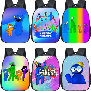 Kids 12 Inch Rainbow Backpack Waterproof School Bag
