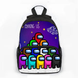 12 Inch Kids Backpack 3D Printing Lightening School Bag Polyester Waterproof