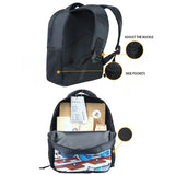 12 Inch Steam Locomotive Train Toddler Backpack School Bag Boys Girls Kindergart