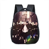 12 Inch Students Backpack Kids Cartoon Schoolbag Men Women Anime Travel Rucksack