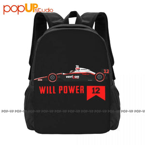 Will Power Indycar Racing Backpack Large Capacity Training Sports Bag
