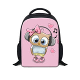 12 inch Kids Music Cartoon Backpack for Boys and Girls