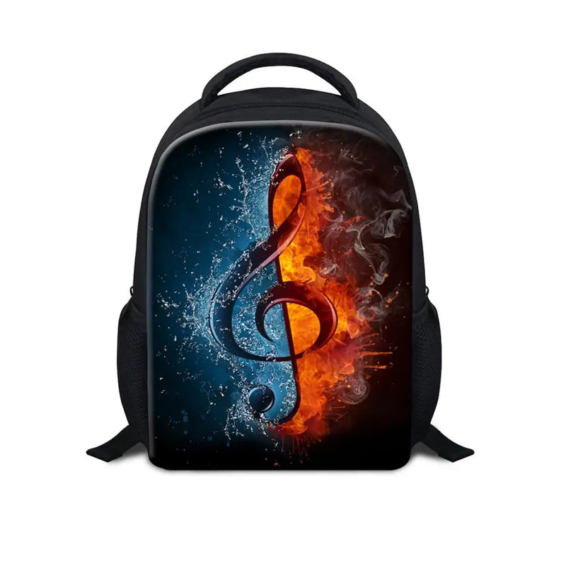 12 Inch Music Violin School Bag Kids Book Bag for Boys and Girls